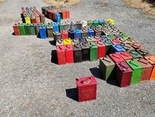 Vintage Petrol Jerry Can With