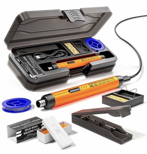 Mini usb soldering iron - iron, kit