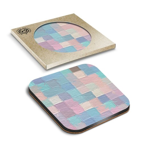 Boxed square coasters - 1, x