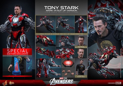 Hot toys mms718b avengers tony - toys,