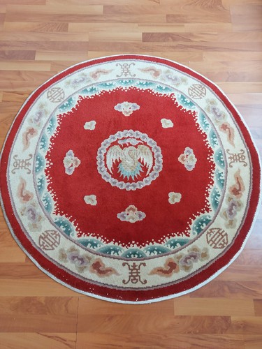 Chinese carpet with holy angel - chinese,
