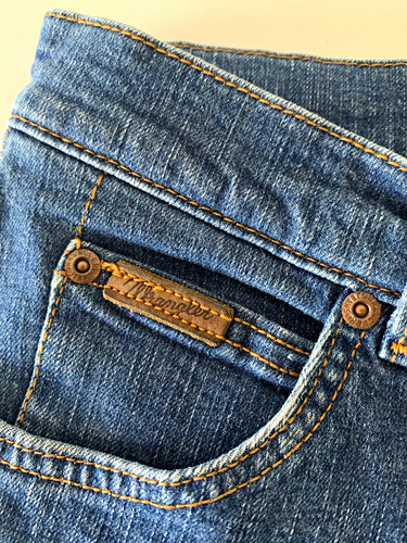 Wrangler ladies blue denim - blue,