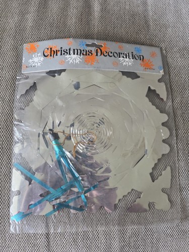 Hanging metallic christmas - hanging,