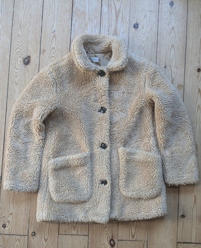 Faux fur coat - h&m, /