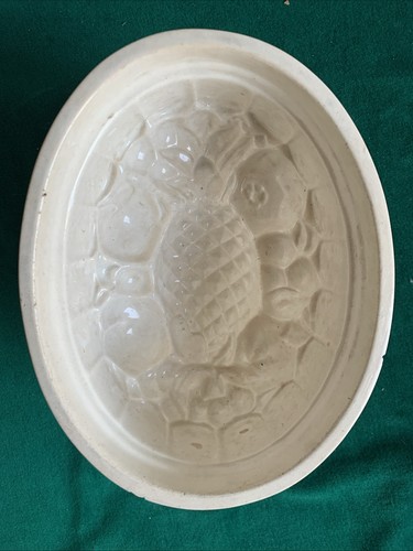 Antique stoneware jelly mould - antique,