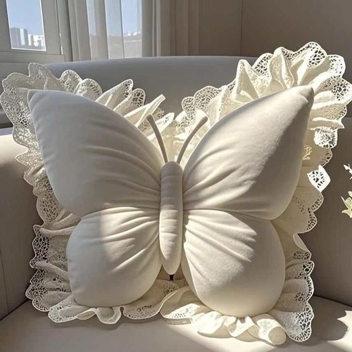 Butterfly shape office pillow - office,
