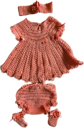 Hand crochet baby girl - crochet,