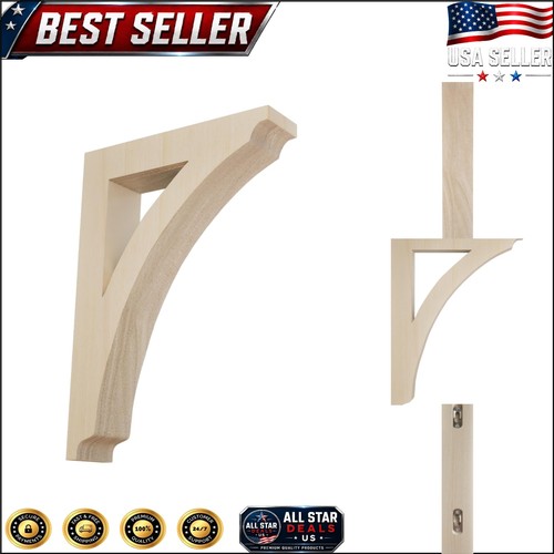 Durable rubberwood bracket - rubberwood,