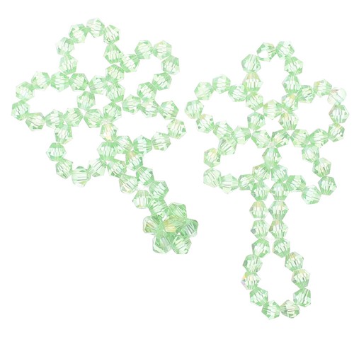 Pair exquisite crystal - 1, of