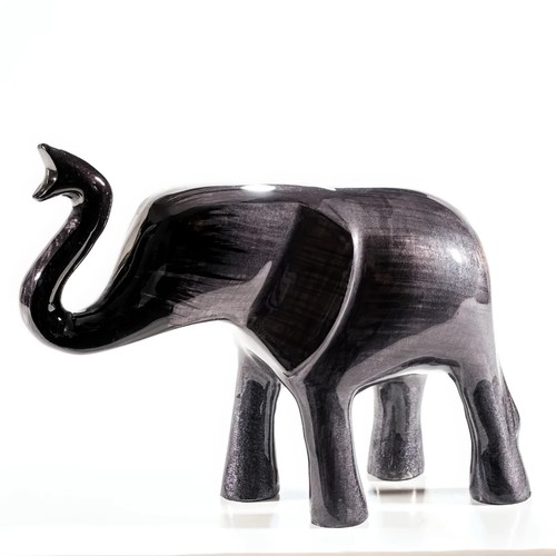 Large elephant animal figurine - elephant,