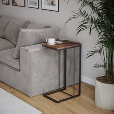 C Shaped Side End Table Coffee