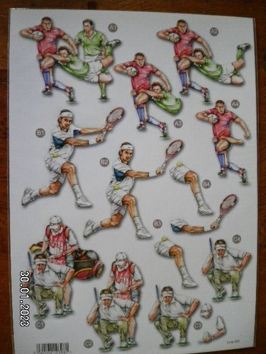 Beautiful die cut - die, decoupage