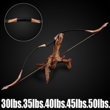 Archery Traditional Hunting Recurve Bow Mongolian Horse Bow 30-50lb for RH & LH