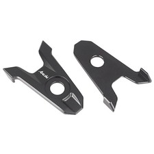 Fit Kawasaki Z800 2013 2014 2015 2016 Black CNC Rear Axle Blocks Chain Adjuster