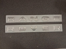 Matt Sliver Range Rover Bonnet