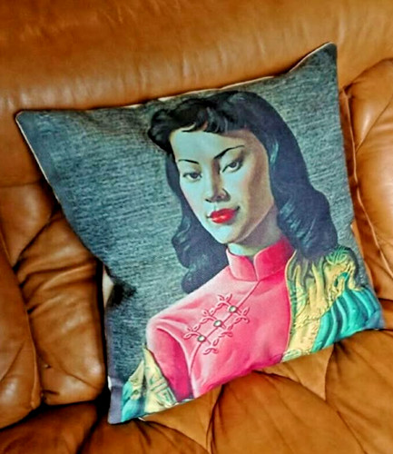 Miss wong cushion cover - ,