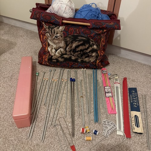 Huge knitting bundle including - knitting,