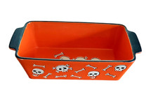 Skull & Bones Bread Pan Baking