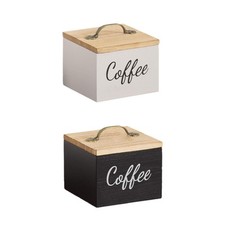 Coffee Pod Organizer with Lid