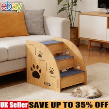 2/3 Steps Wooden Pet Ramp Dog