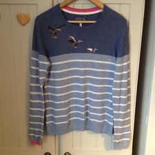 Lovely Ladies Fine Knitted Jumper From Joules Size 12