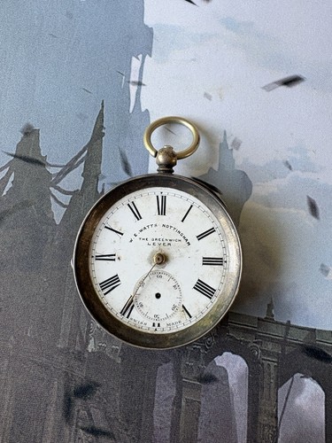 Swiss silver cased - silver, pocket