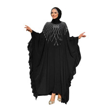 Dubai Rhinestone Abaya Evening