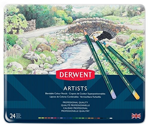 Derwent colored pencil - , artist