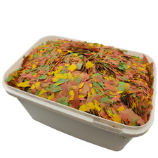 Premium GOLDFISH COLOUR FLAKES, TROPICAL FLAKE FISH FOOD, KOI, CRUCIAN FISH FOOD