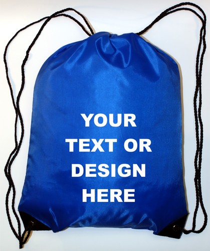 Personalised royal drawstring - royal,