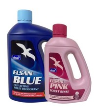 Elsan Blue 4L & Pink 2L Toilet