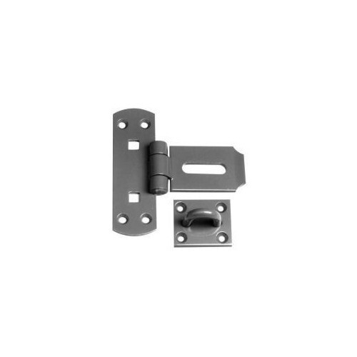 Vertical locking hasp and - locking,