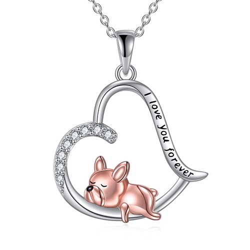 French bulldog necklace for - french,