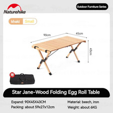 Folding Egg Roll Table (High