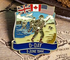 D-Day World War 2 Pin Badge
