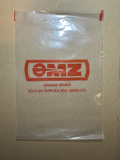GENUINE NOS MZ PARTS BAG WILF GREEN
