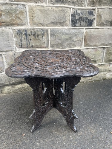 Antique carved anglo indian - antique,