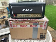 MARSHALL DSL 20 10/20 WATT GUITAR AMPLIFIER HEAD WITH F.SWITCH AND ORIGINAL BOX!