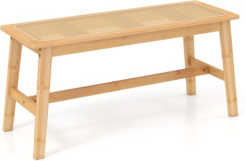 Bamboo dining bench - dining, with