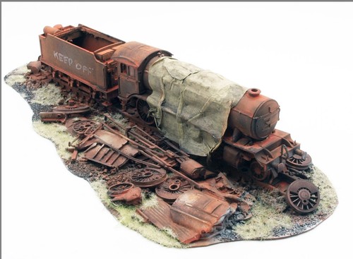 Gauge locomotive scrapyard - gauge, locomotive: