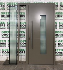 ALUMINIUM FRONT DOOR WITH SIDE
