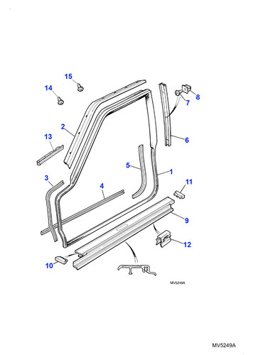 Jaguar genuine water deflector - genuine,