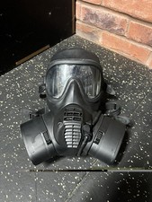 British Military Issue General Service Gas Mask GSR Respirator & Extras