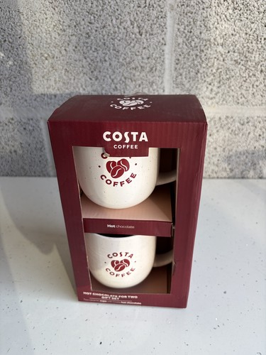 Two costa coffee ceramic cups - ceramic,