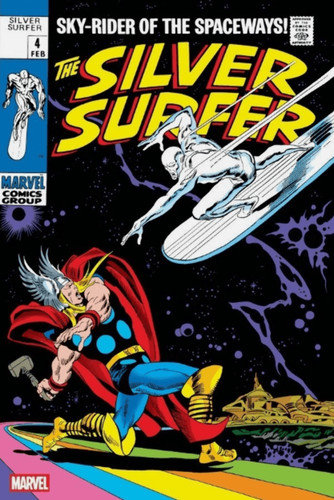Silver surfer facsimile - silver, #4