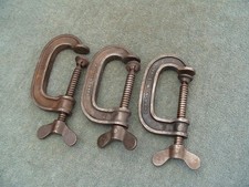 Three record clamps - three,