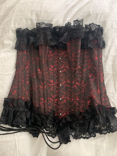 Corset size red - corset,