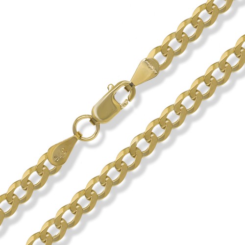 9ct gold curb - 9ct, chain