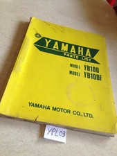 Yamaha Parts List YB100 YB 100
