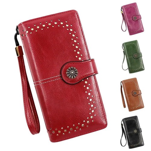 Ladies large capacity leather - large,